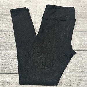 🧘‍♀️ALO Yoga Airbrush leggings black with pattern size S 🧘‍♀️